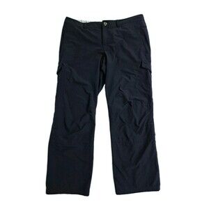 Eastern Mountain Sports Cargo Trail Roll Up Leg Pants Womens Size 12 Hiking EMS